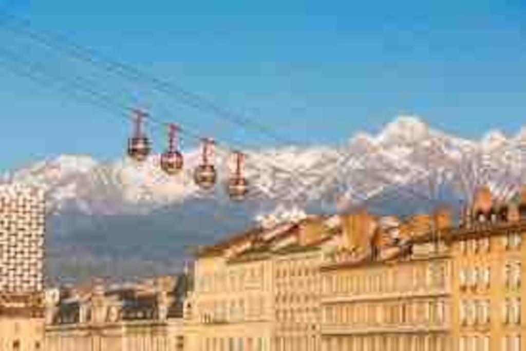 Grand Appartement Avec Vue Magnifique - Vercors - Une Experience Unique - Wifi Gratuit Grenoble Exteriér fotografie